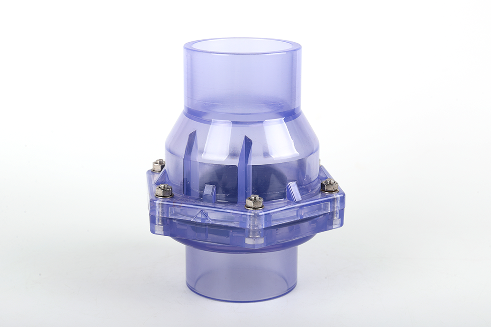 蛟河透明翻板式止回阀